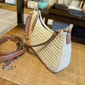 ショルダーバッグ・ポシェット Tory Burch Thea Raffia Convertible Crossbody 165996 Tory Burch | Bags | Tory Burch Thea Raffia Convertible
